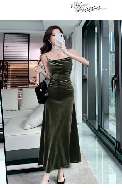 Bodycon Sling Long Dress