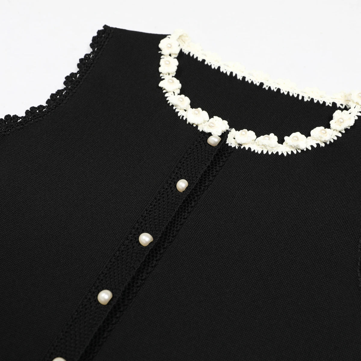 Sandro Knitted Black dress