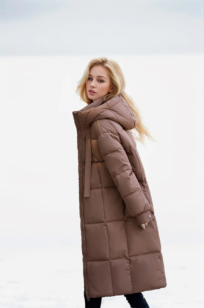 Women Parkas 2024 Autumn Winter Down Cotton Jackets Padded Thickened