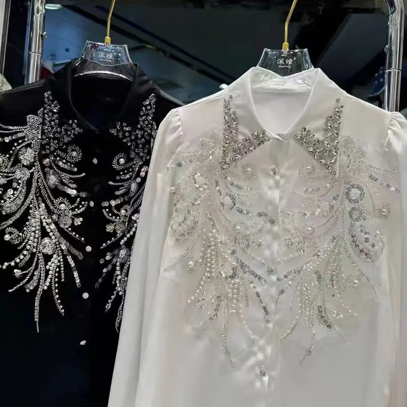 The Royals Collection-Sparkle Diamonds Beaded Sequined