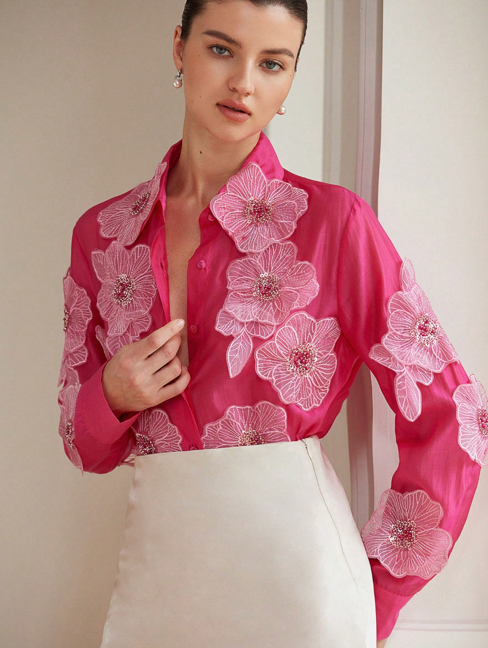 Beautiful Flower shirts