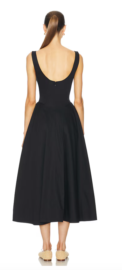 Mozision Backless A-line Maxi Dress