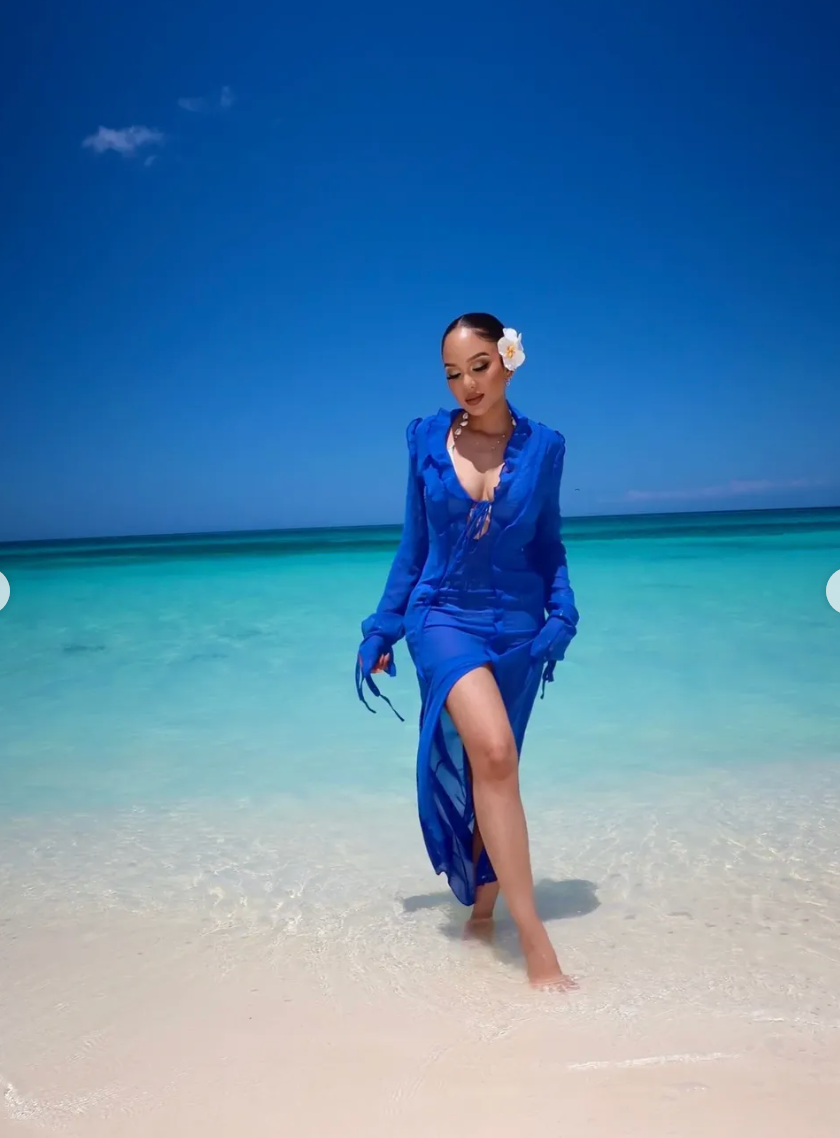 2 Royal Blue Oceana Dolce Dress