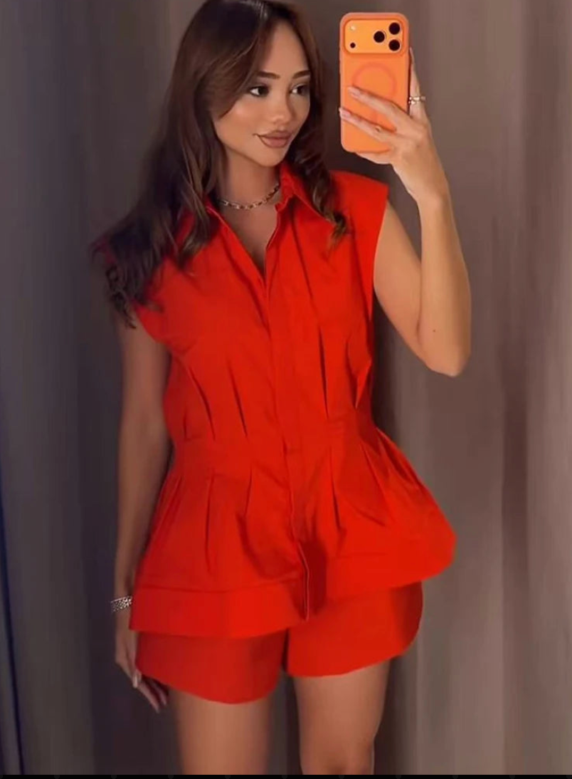 Zara New Pleated Shirt
