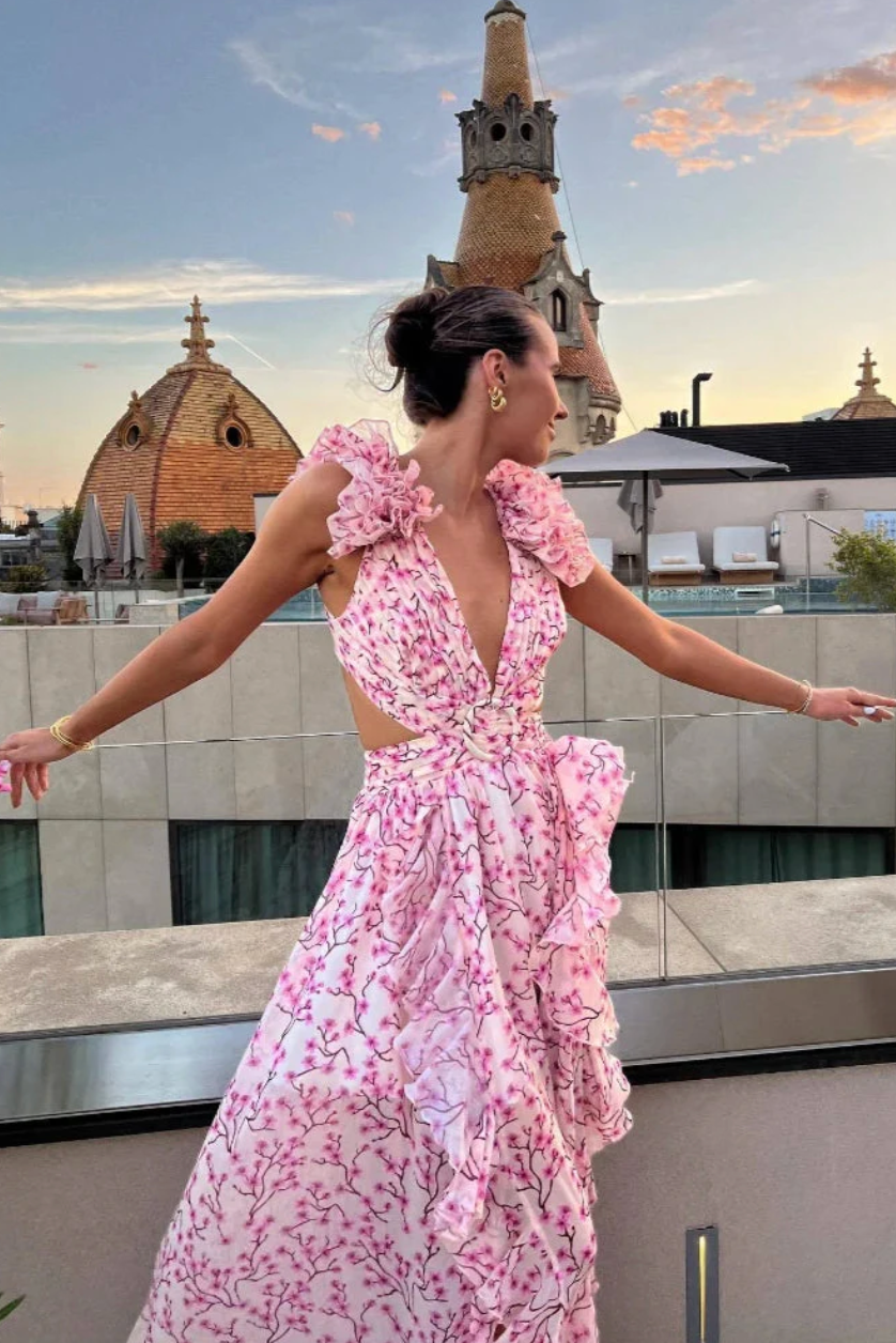 Celebrity Summer pink floral