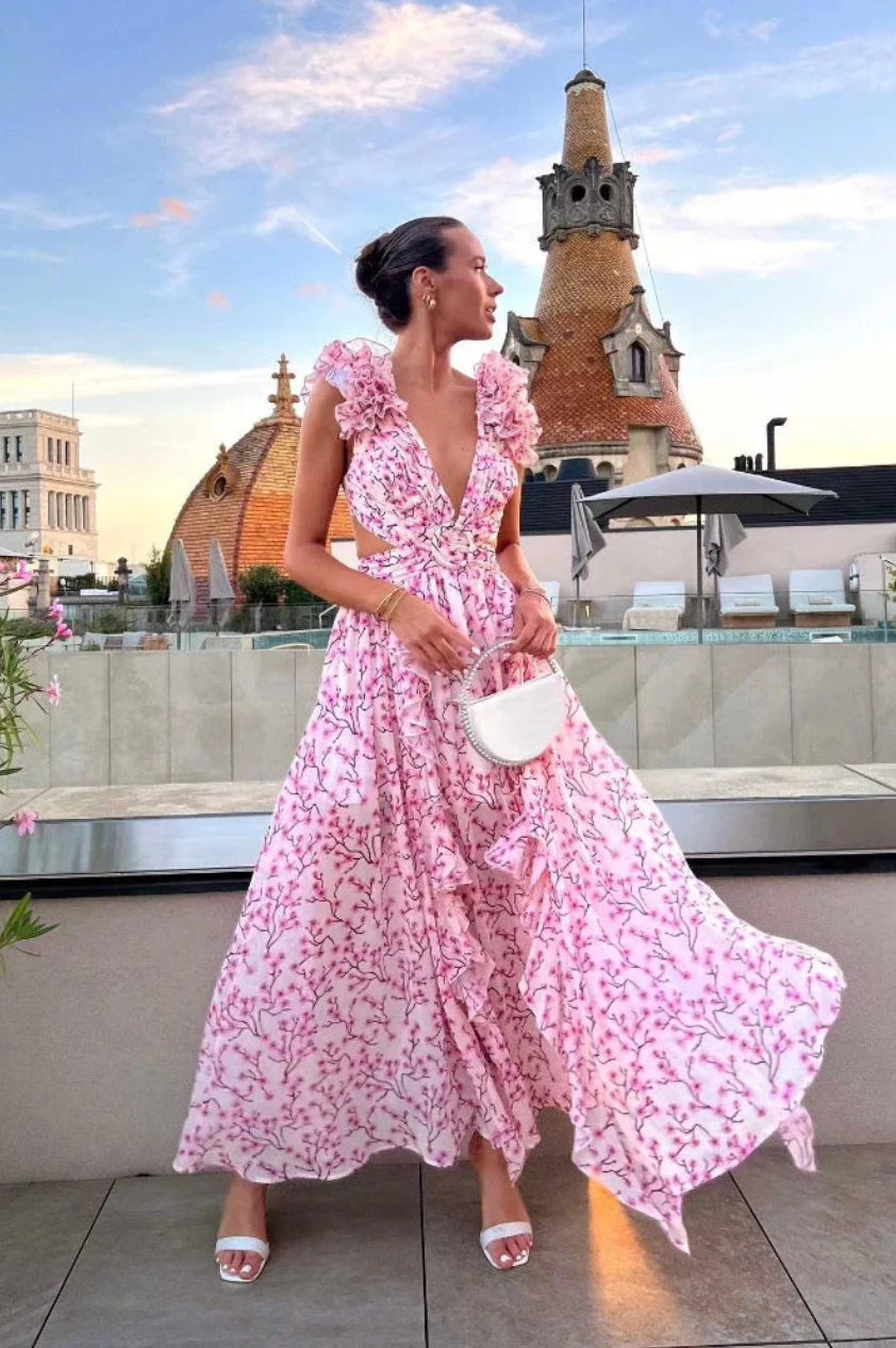 Celebrity Summer pink floral