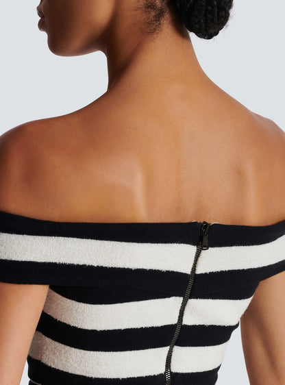 Knitted Quiet Luxury Striped