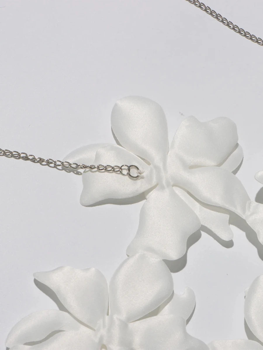 3D Flower Cutout Sexy Vest