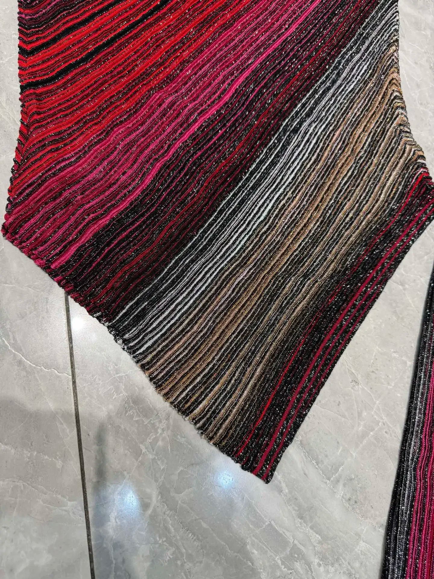 Missoni zig zag Metallic Sequined Striped