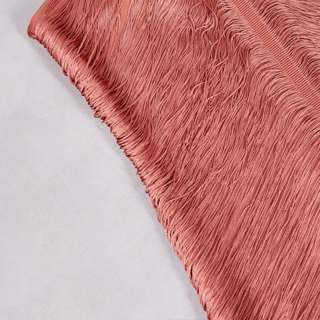 Celebrity Backless Halter Tassel cult gaia vibes