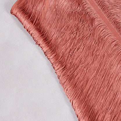 Celebrity Backless Halter Tassel cult gaia vibes