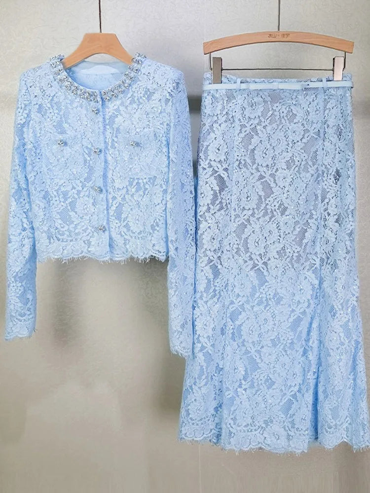 Diamond Drape Elegance