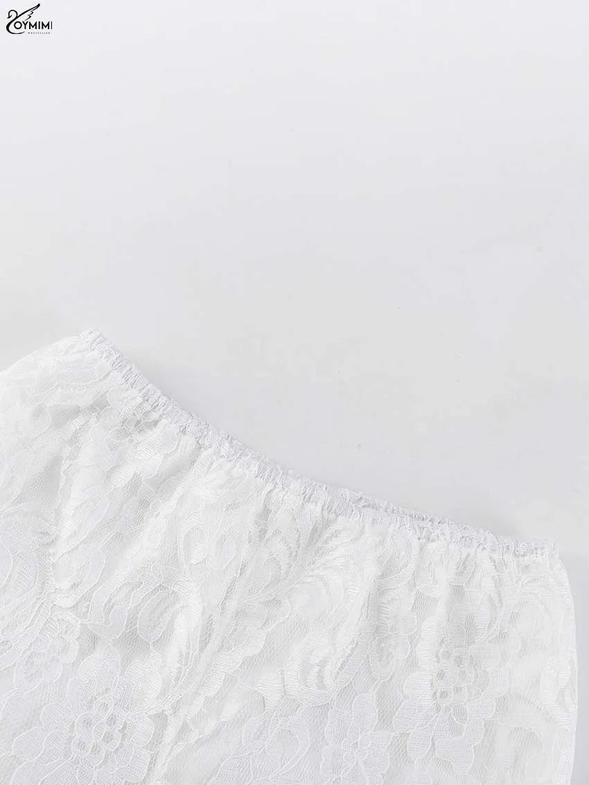 White Lace 2 Pieces Set