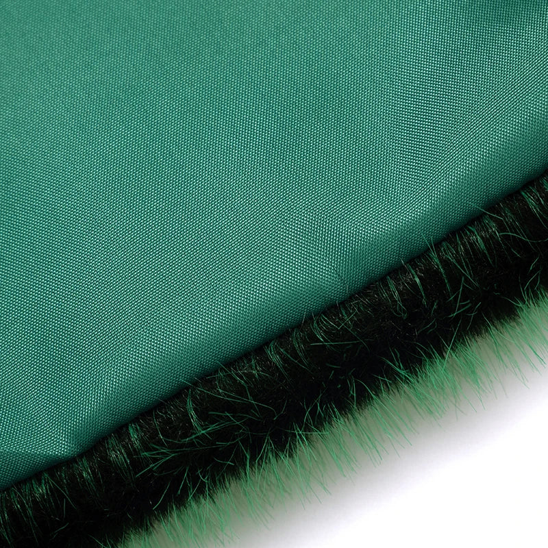 Turtleneck Furry GreenTank Top