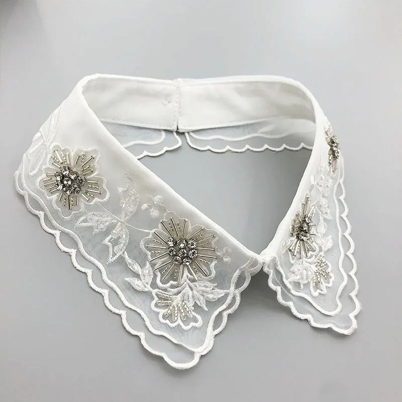 Embellished shirt collar- The royals collection