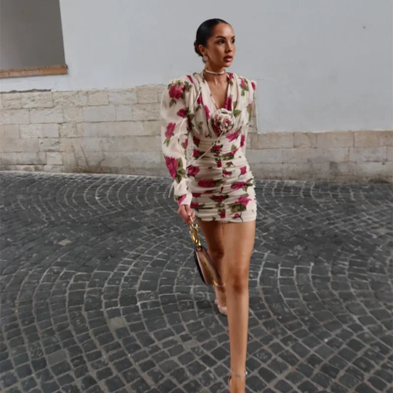 Floral Mini Dress