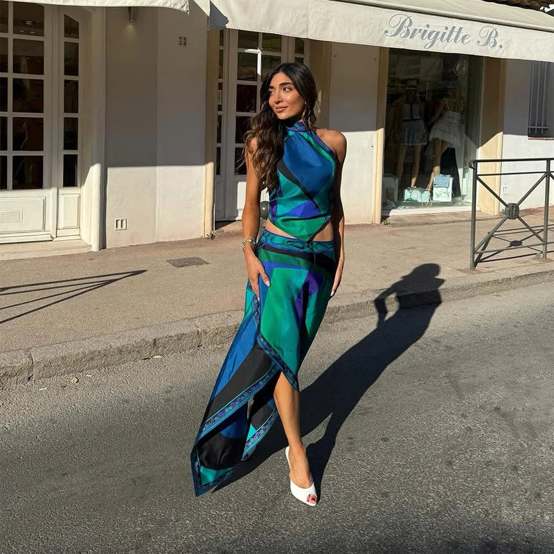 Celebrity Pucci Skirt Set