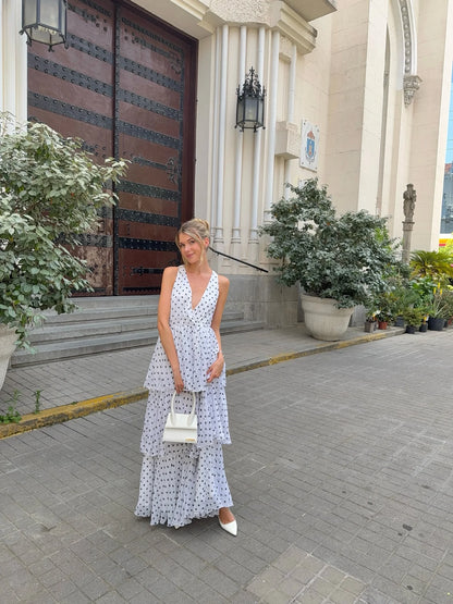 Polka dots Layered Ruffles