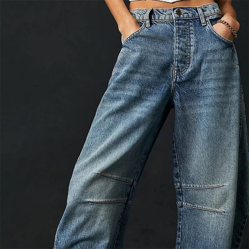 Zara Barrel Jeans