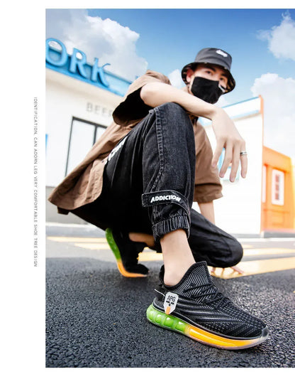 Men Casual Sneakers Coconut Sports Shoes