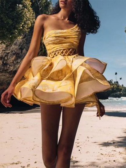 Ruffle Dress