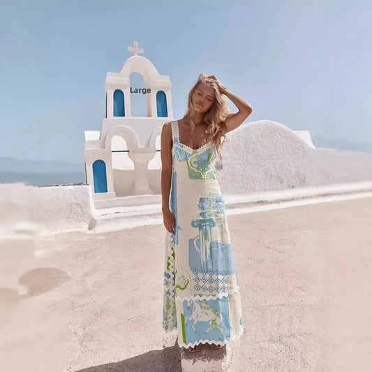 1 Cotton Greek Dress
