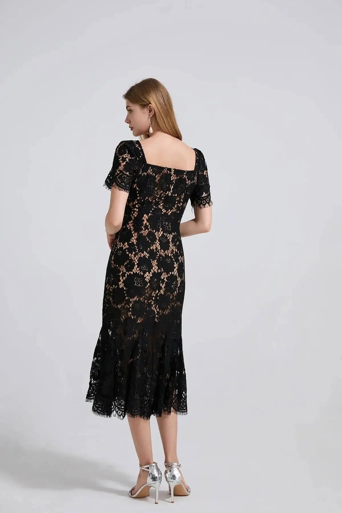 Sexy Elegant Lace Formal Dress