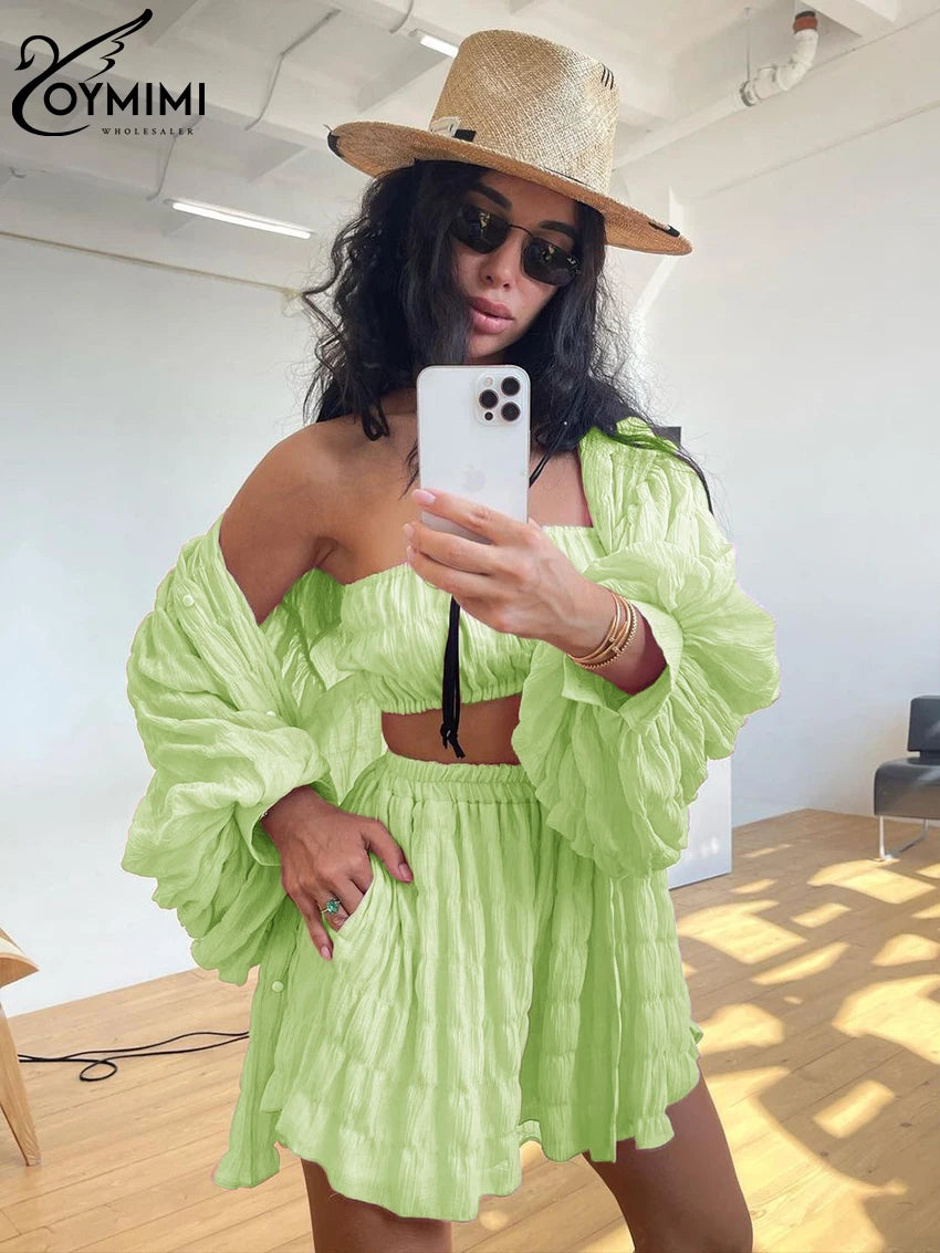 Green 3 Piece Sets