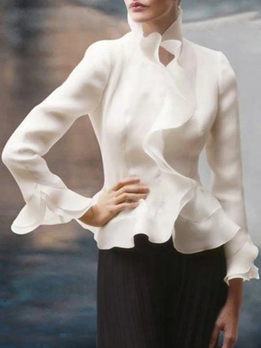 Delicate stylish Asymmetrical Blouse