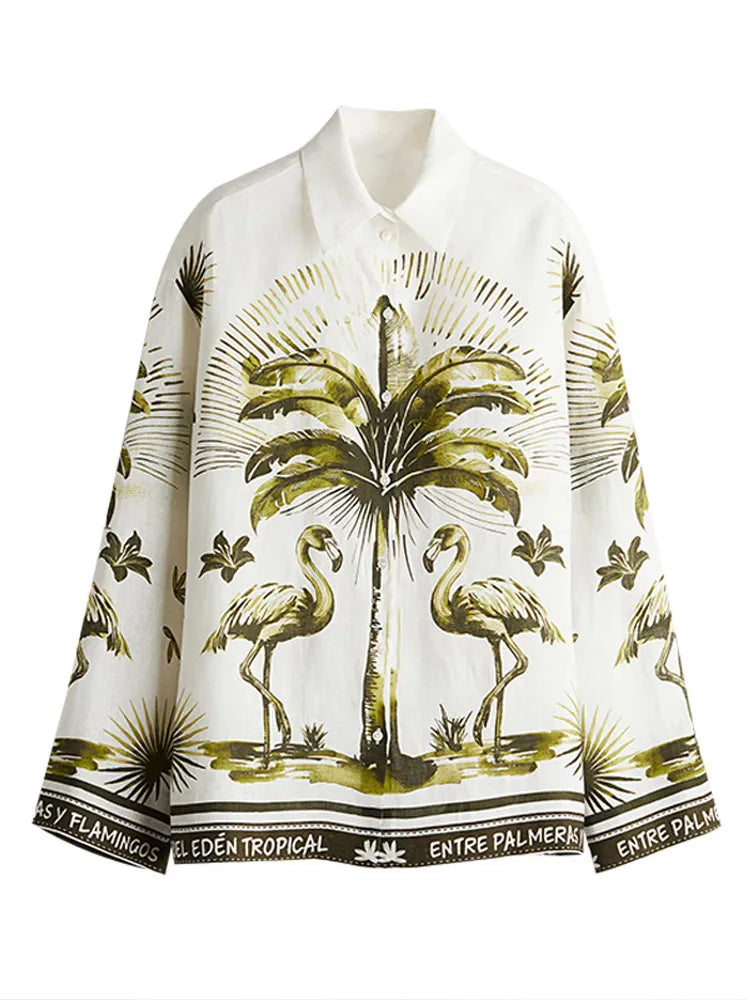 1 Palm shirt & shorts