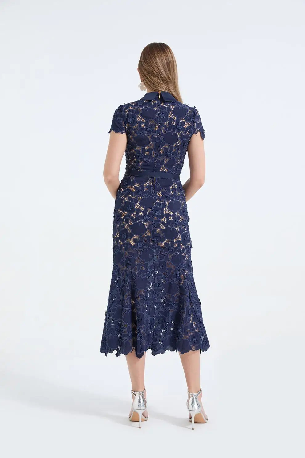 Lace Fish Tail Dress selfportarit