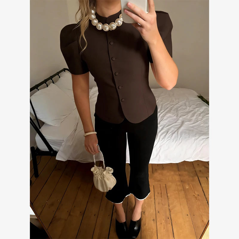 Zara Puff shirt