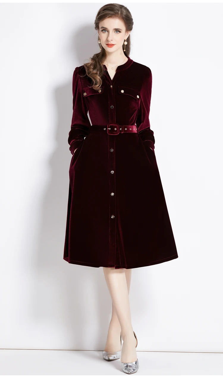 Kate Middleton's Velvet Dress