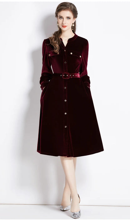 Kate Middleton's Velvet Dress