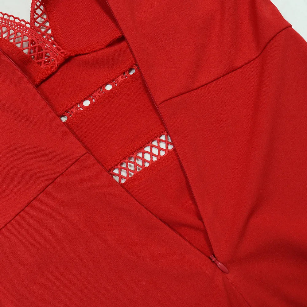 Knit Party Long Dress