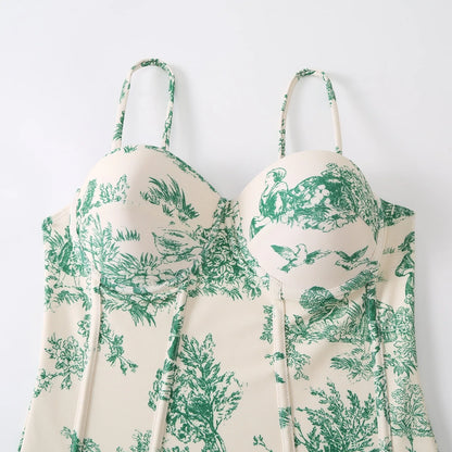 1 Dior Print Bikini Set