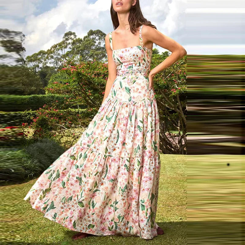 A-Line Printed Midi Dress- Most Popular