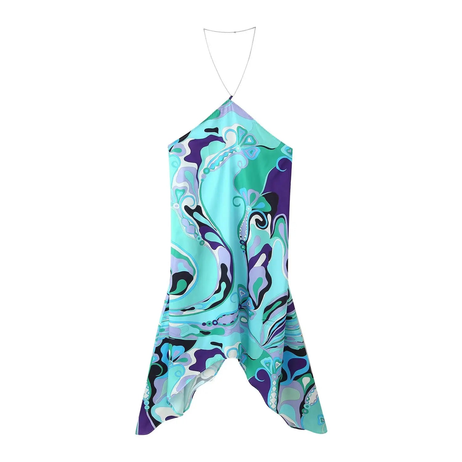 Pucci Halter Long Loose Dress