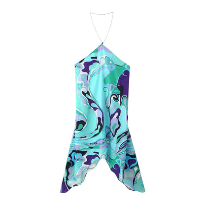 Pucci Halter Long Loose Dress