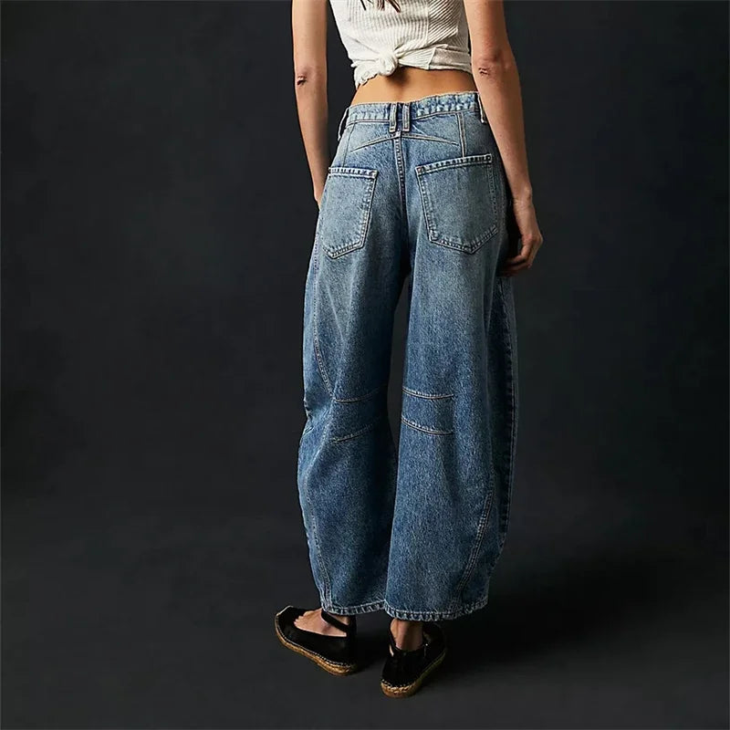 Zara Barrel Jeans