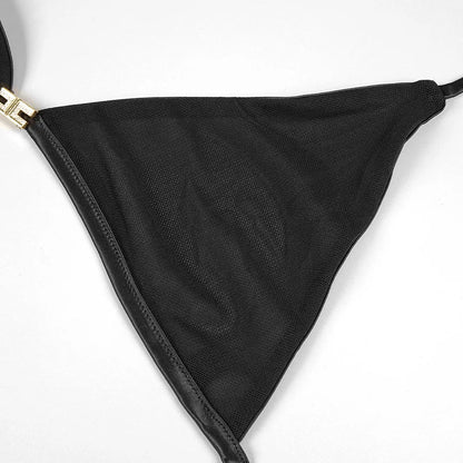 Semi Sheer Black Dress- Party Premium collection