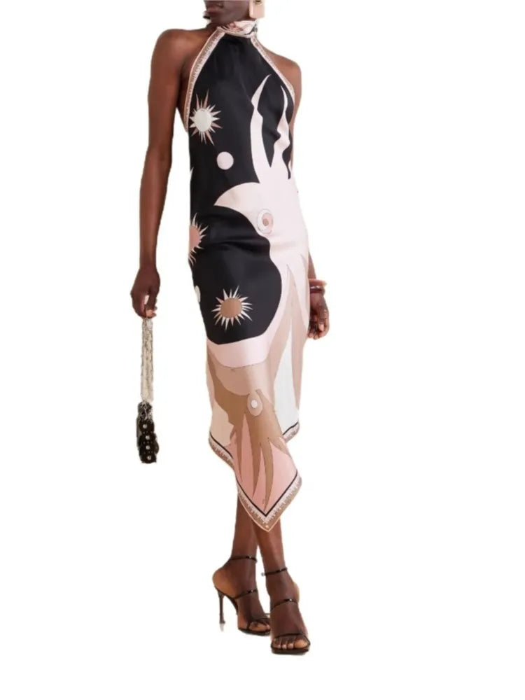 Pucci Silk Elegant Backless