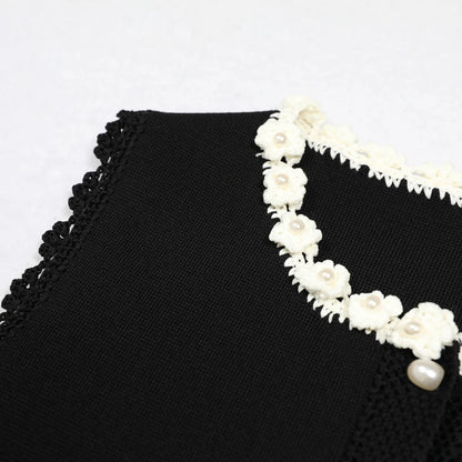 Sandro Knitted Black dress