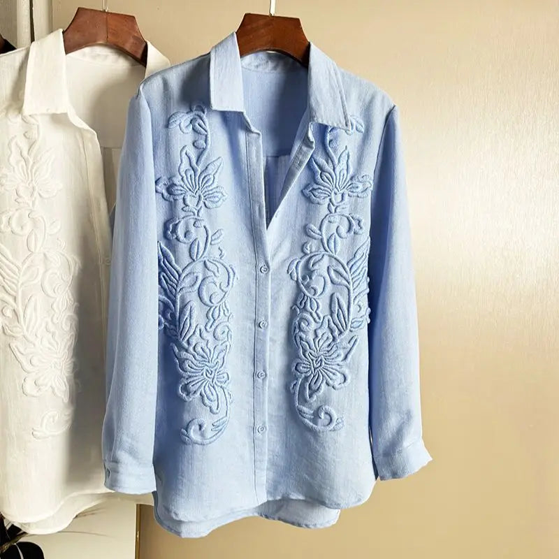 Luxury Embroidered Royals Shirt