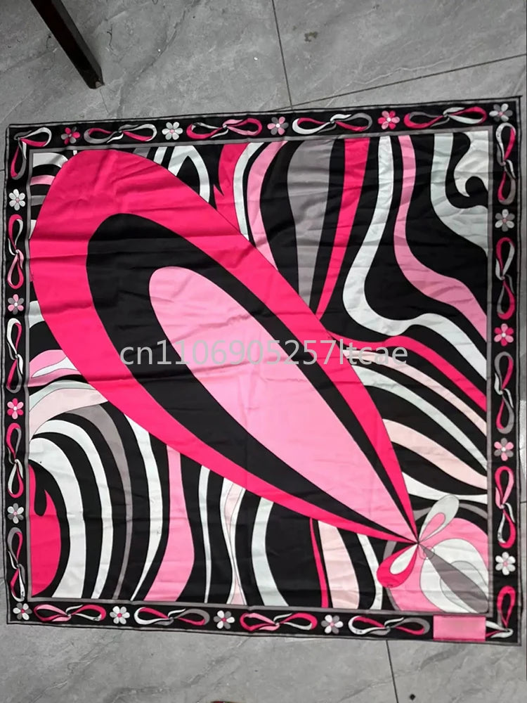 Luxury Design Pink Scarf Swimsuits