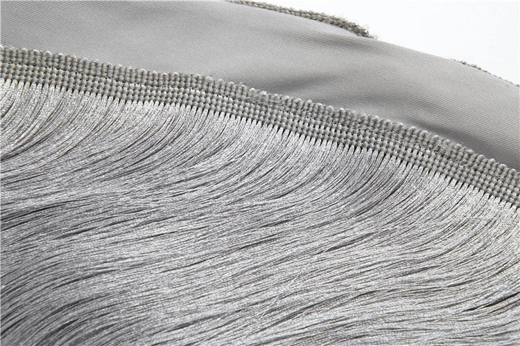 Backless Tassel Dress Party Club Bodycon