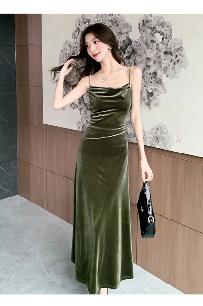 Bodycon Sling Long Dress