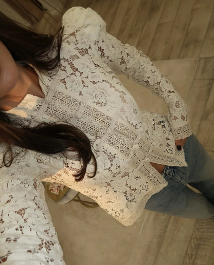 Luxury Lace Blouse