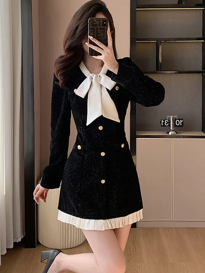 Luxury Burgandy red Velvet Dress