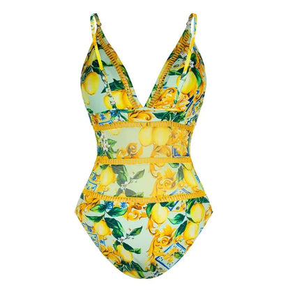Hot Bikini Swimsuit Lemon Set